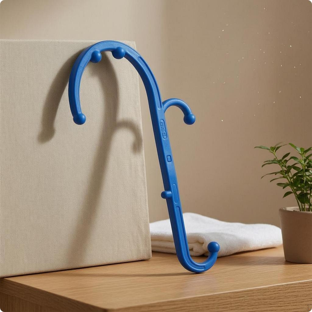 Back Neck Shoulder Molded Self Massage Hook Handheld