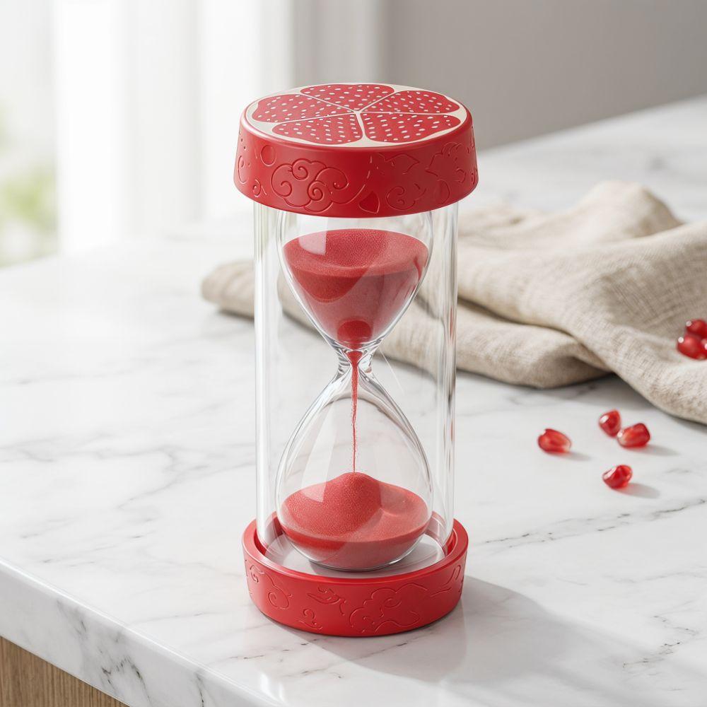 Colorful Fruit Sand Clock Portable Sand Hourglass Timer Novelty 3 Minutes Hourglass Child