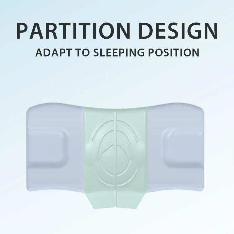 Skönhetskudde Ortopedisk anti-rynkkudde trycker inte ansiktet Hotell Skönhetssalong Minne Bomull Slow Rebound Nackkudde