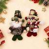 Handmade Christmas Plush Toy Pendant With Soft Texture And Festive Appearance For Home Holiday Decor Christmas Party Display