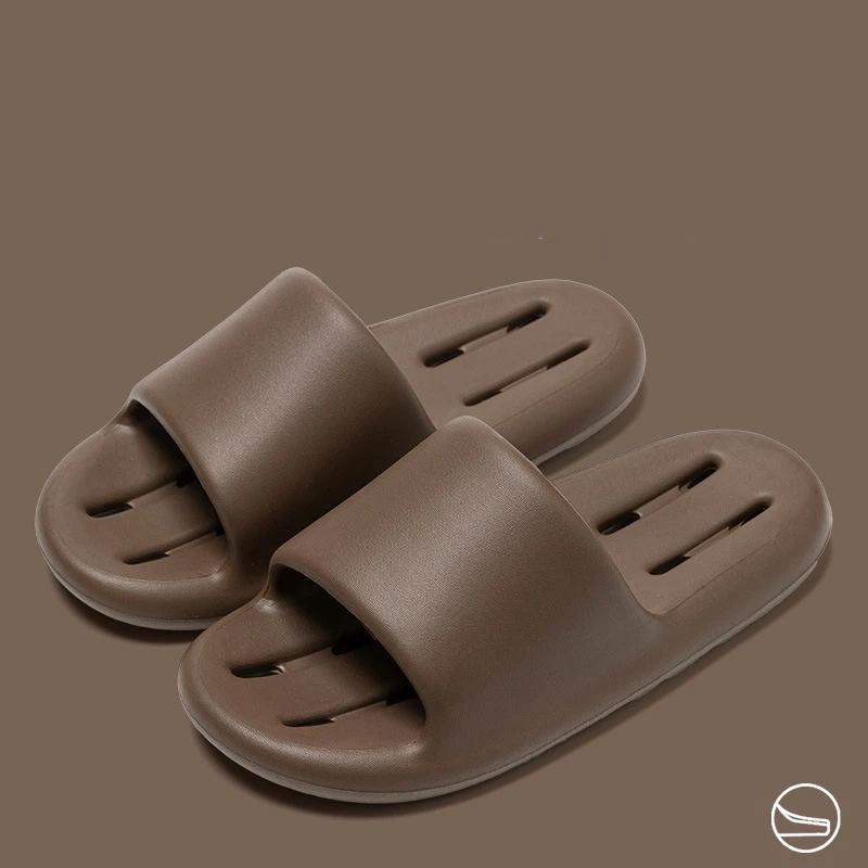 Ciabatte estive semplici da donna, pantofole morbide da casa da uomo, sandali antiscivolo da bagno per coppia, scarpe comode da esterno per la spiaggia per adulti