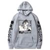 Printed Hooded Jumper Anime Hoodie