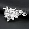 Vintage Nordic Metal Hollow Butterfly Hair Stick For Women Men Fashion Silver Color Viking Amulet Handmade Alloy Hair Accessory