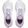 Li Ning Kids Fashion Trend Non-Slip Wear-Resistant Low-Top Running Shoes Kids sneaker White Purple YKFV062-2