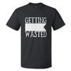 Funny Graphic T Shirts Halloween Getting Candy Wasted Cotton Doom Top Fantasy