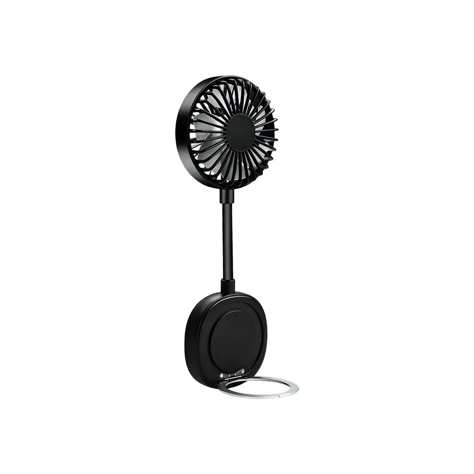 Portable Magnetic Clip Fan Small Handheld Fan Foldable Desktop Stand Fan Outdoor Use Rechargeable USB Mini Fan One Size
