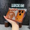 TPU Electroplated Rhinestone Floral Vine Glitter Gradient Apple Phone Case for iPhone 16 Pro Max/15/14