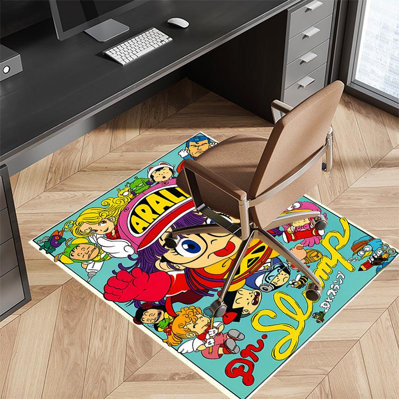 Arale Norimaki1 Printed Absorbent Washable Carpet, Non-Slip Bathroom Mats, Kitchen Rugs, Yoga Mat,Living Room Entrance, Camping Picnic Rugs