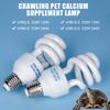 13W/26W 220V Pet Reptile Heating Lamps 5.0 10.0 UVB Heat Lamp Amphibian Vivarium Tortoise Turtle Snake Energy Saving Lighting