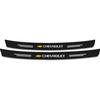 Carbon Fiber Car Rear Bumper Trunk Guard Protected Sticker For Chevrolet Cavalier Onix Aveo Silverado Chevy Tahoe Malibu Captiva