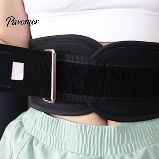 Deadlift Belt Weight Lifting with Fastener Tape Adjustable Lightweight Waist Self-Locking Powerlifting Workout Fitness