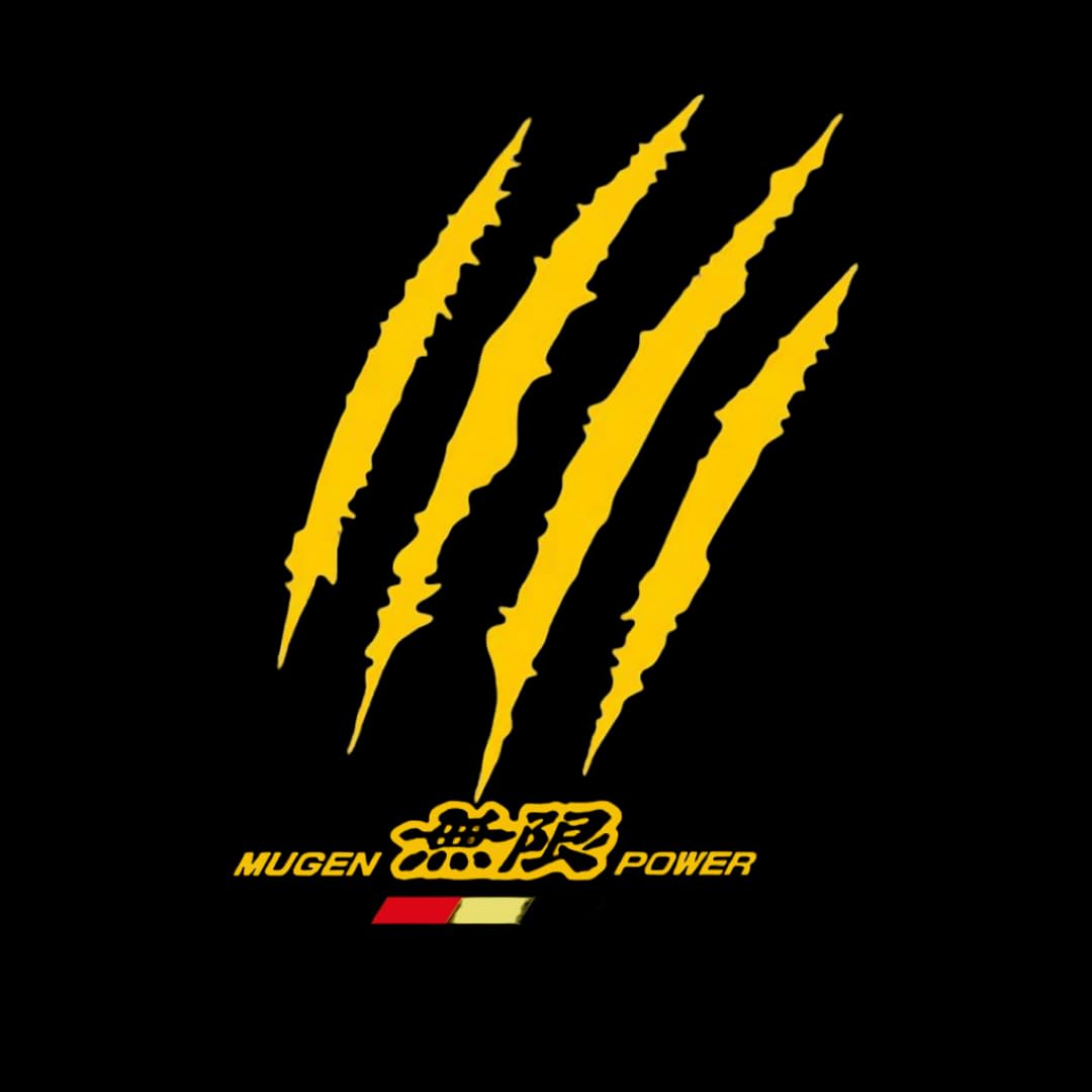 

Infinite Mugen All Series Car Sticker Exterior Accessories Decal No Trace Fuel Inlet Exclusive Mugen MUGEN жёлтый