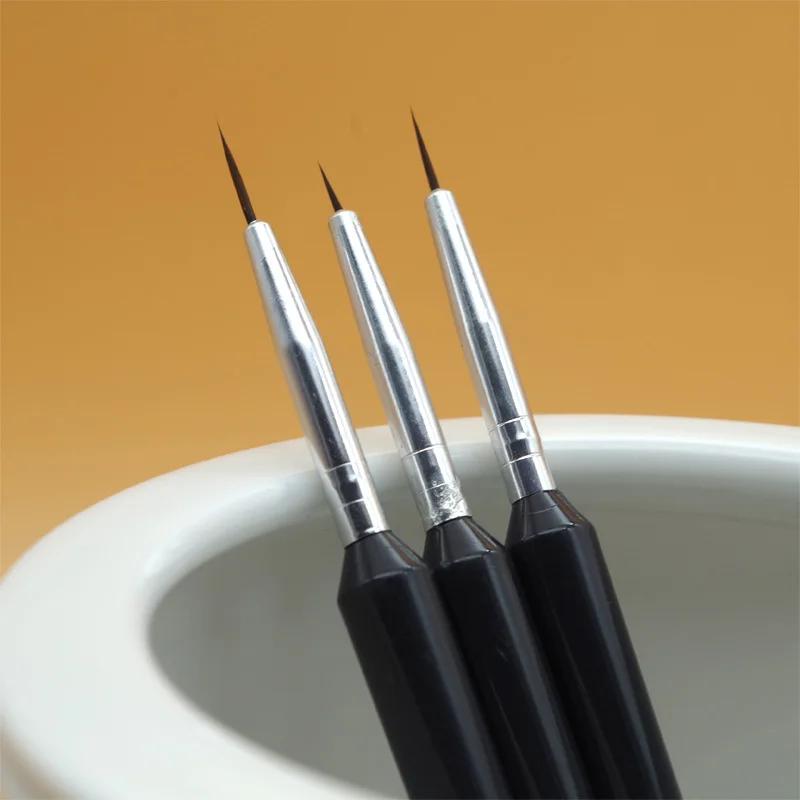 3pcs/set Fondant Cake Painting Brush Pastry Decoration Baking Tools Cake Decorating Tool Cake Pen Brush DIY Sugar Craft Tool