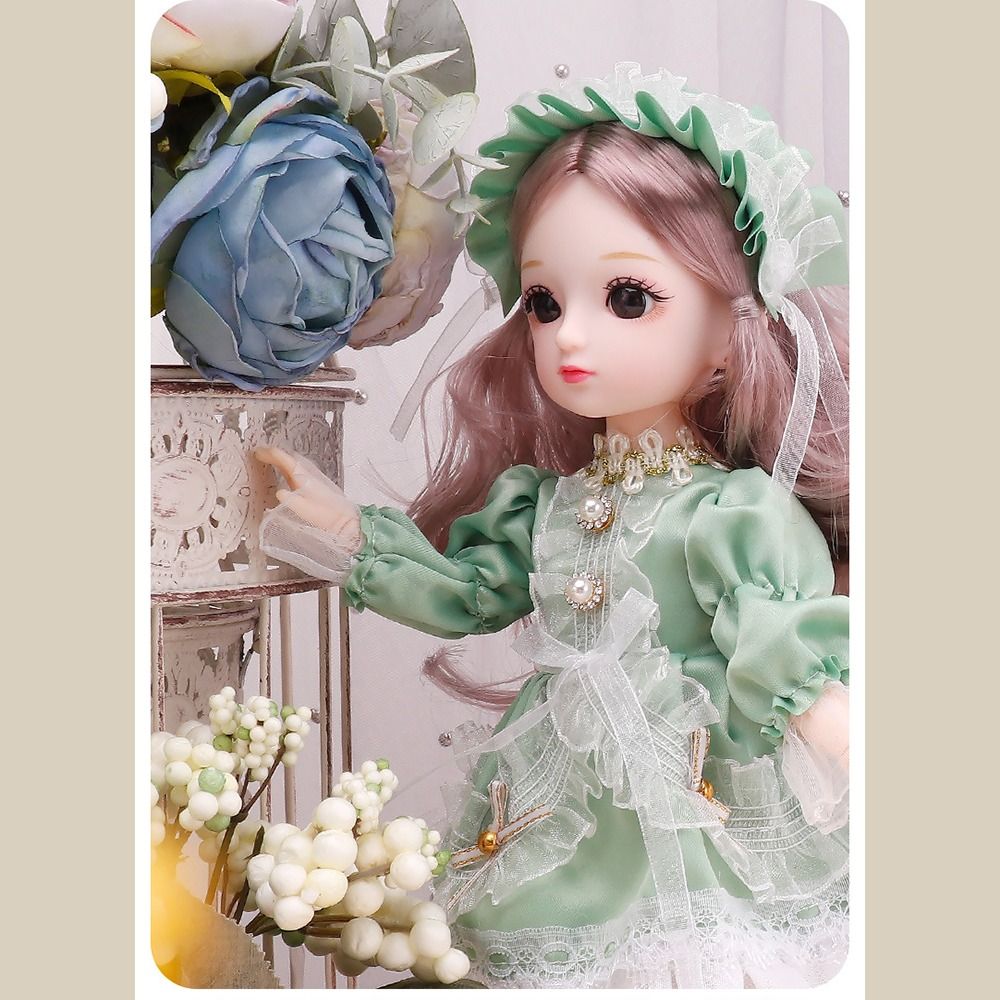 23 bewegliche Gelenkpuppen 30CM 23 bewegliche Gelenkpuppen mit Kleidung Kleid DIY Spielzeugpuppen Mädchen