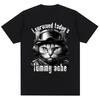 T-shirt in Cotone Gatto Divertente Certified Freak Unisex Uomo Donna Opium Merch Moda Taglia Grande Top Manica Corta Stampa Lettere T-shirt S-4xl