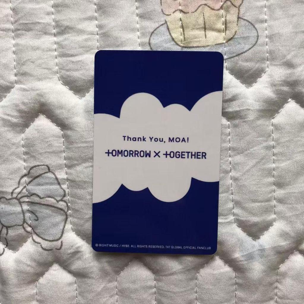 [USED] TXT Happy Together Quiz Bonus Trading Card Yeonjun