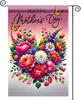 Nuxovilar Mother's Day Garden Ag Oral Design - Polyester, 12x18 Inches Mother's Day Garden Ags for Outside Wit AAS