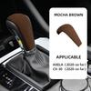 Per Mazda CX-30 DM AXELA 2019-2024 Accessori Auto Copertura Pomello Leva Cambio in Camoscio Cornice Protettiva Decorazione Interna
