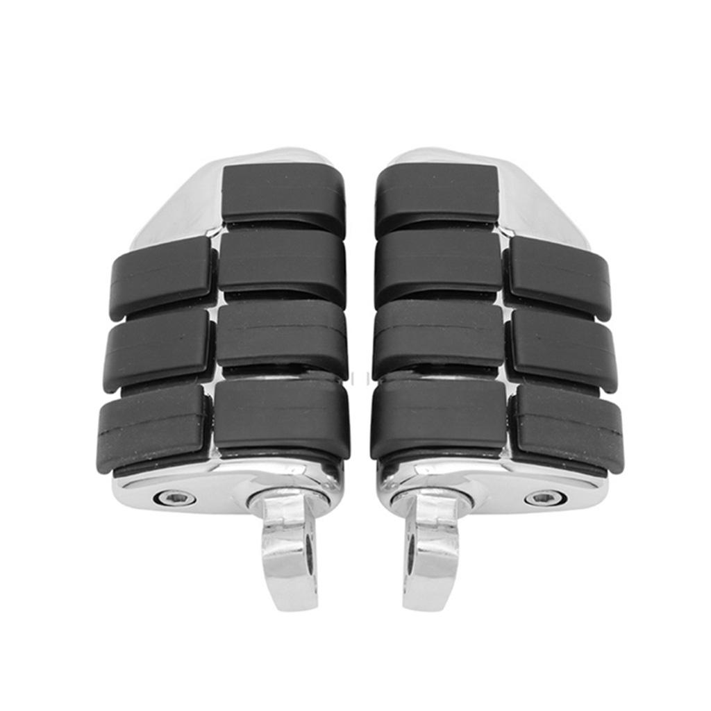 Racing Motorcycle Footpegs with Fixed Brackets Footrest for - As Described