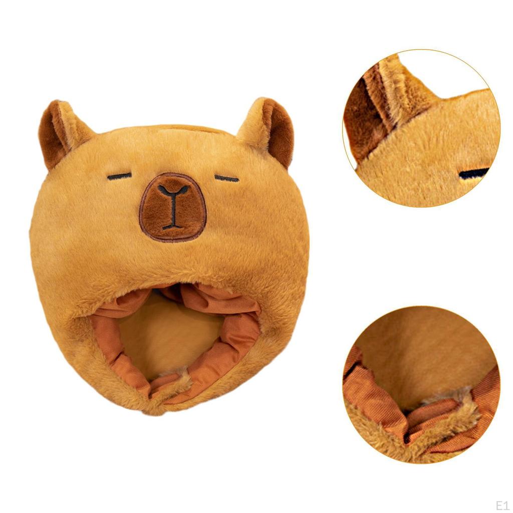Capybara Hat Cosplay Funny Photo Prop for Festival Birthday Performance Carnival