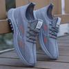 Primavera, verano y otoño Nuevos zapatos deportivos casuales, versátiles, transpirables, con amortiguación y tejido de malla para jóvenes para hombre