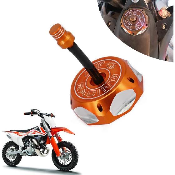 Dirt Bike Gas Cap,Motorcycle Gas Fuel Tank Cap with Breather Valve Universal CNC for SSR Apollo TAO TAO SDG YZ TTR 50cc - 150cc CRF XR RM KX KLX Dirt