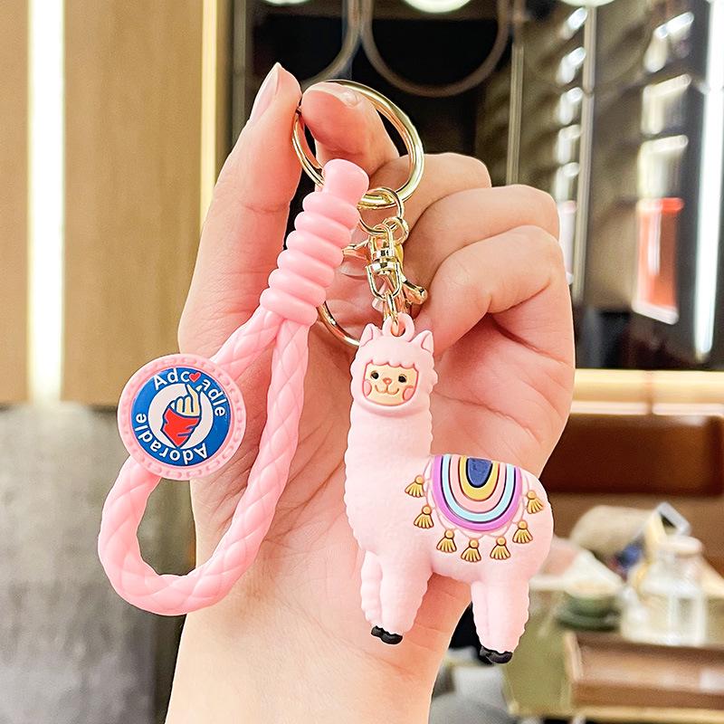 Benxin Alpaca Doll Keychain – Exquisite Bag Charm & Small Gift