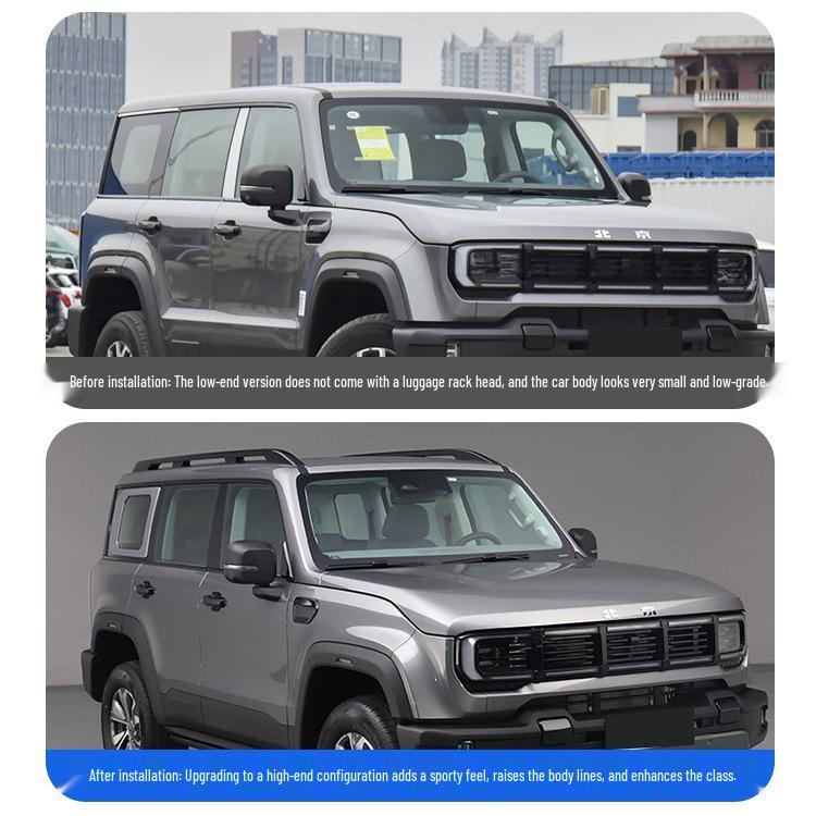 Upgraded Aluminum Alloy Roof Luggage Rack for BJ40 (Low to High Configuration)