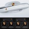 8 Peças Adesivo de Maçaneta de Porta de Carro Tira Protetora Transparente Anti-riscos Para Porsche Panamera Macan Boxster Cayman Cayenne 911 718