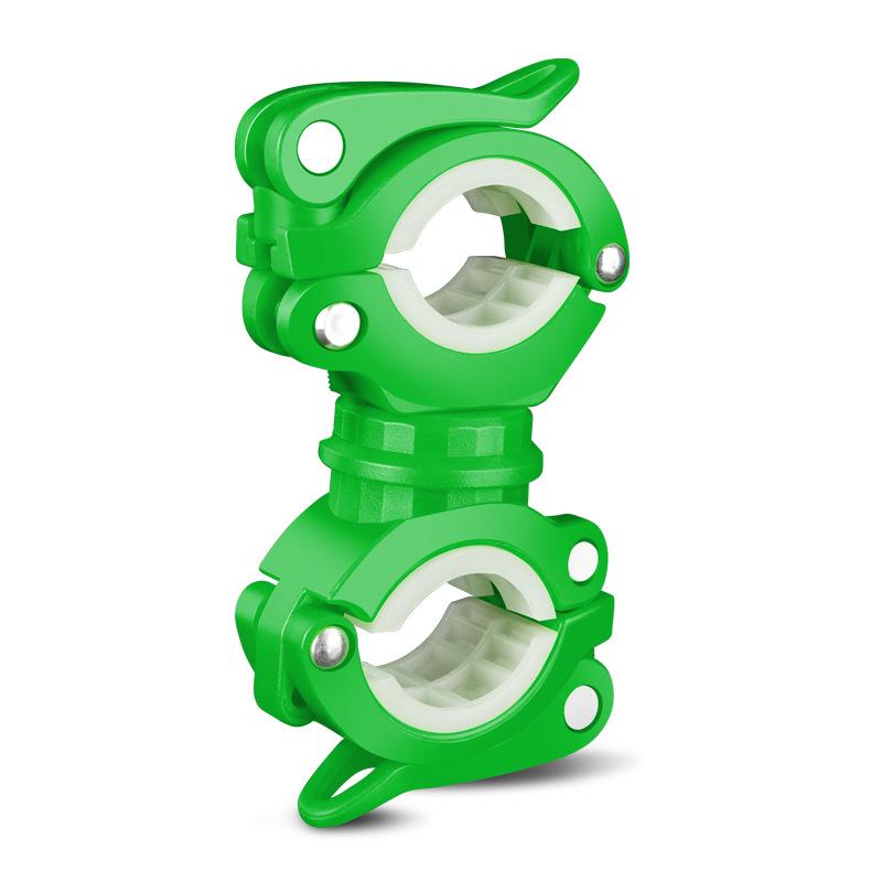 360° Rotating Bicycle & Motorcycle Flashlight Mount Clip