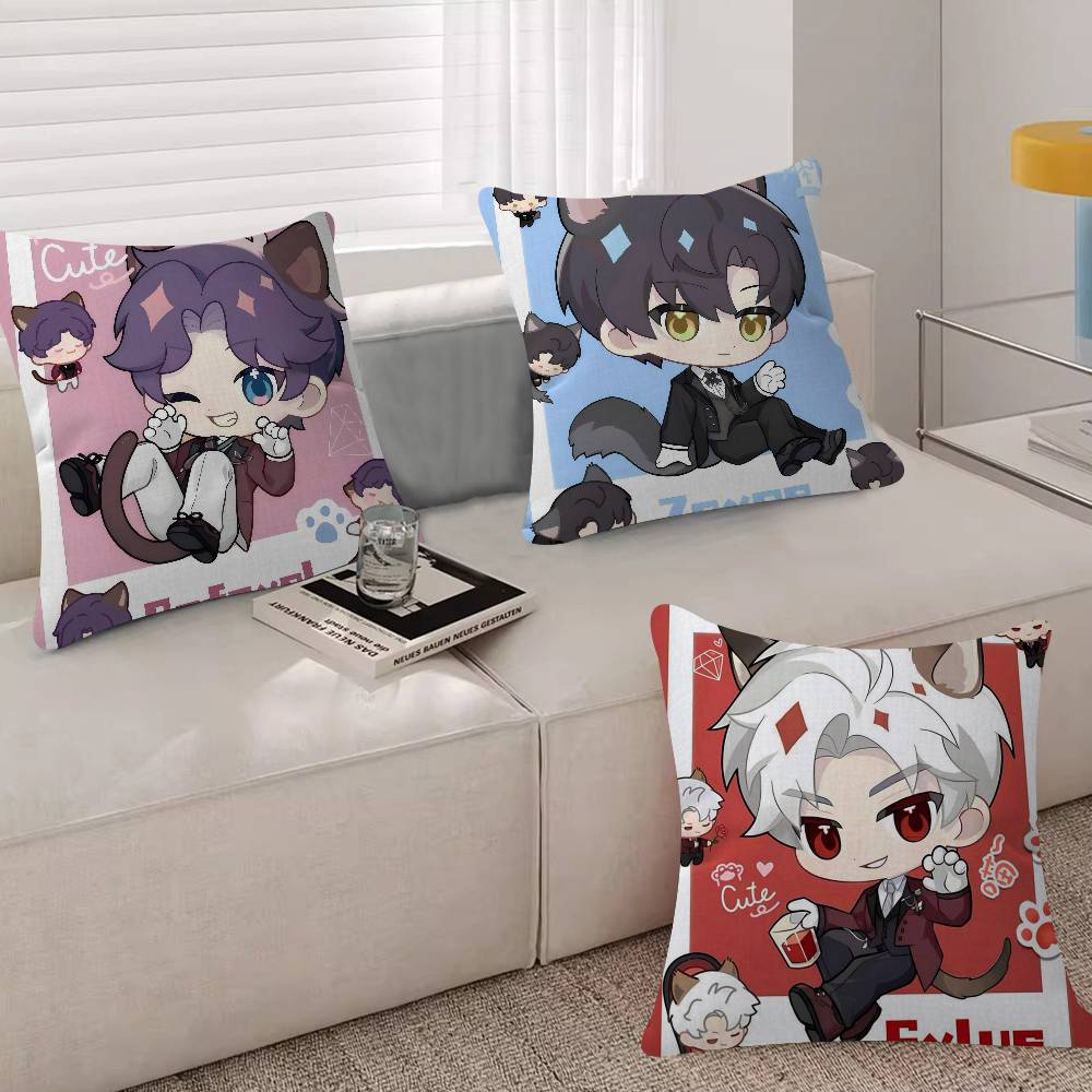 Anime Sylus Love and Deep Space Pillow Anime Pillow Sofa Bed Head Pillow Cover Cushion Cover Fashion