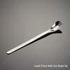 Ingot Shaped Stainless Steel Dessert Stirrer