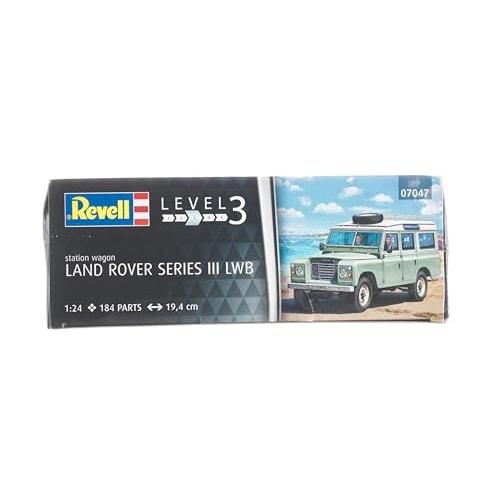 German Revell 1/24 Land Rover Series III Plastic Model 07047