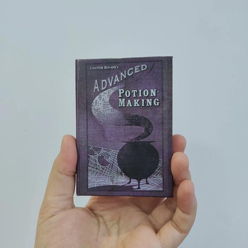 Detailed POTION MAKING Book Advanced Potion Making Book Purple