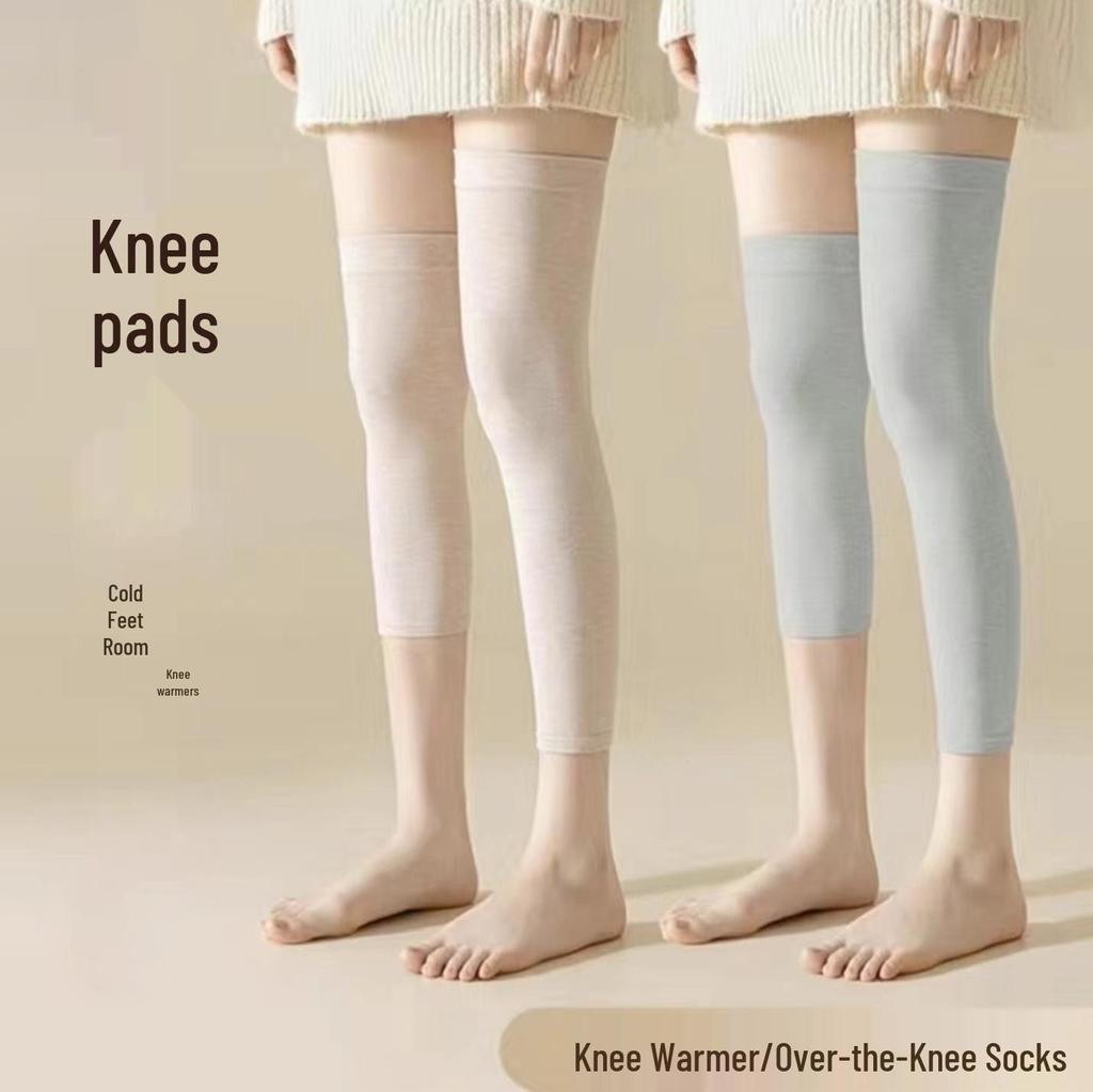 Unisex Air-Conditioned Cotton Knee Pads: Warm, Lightweight, Breathable, Non-Slip, Seamless, Lengthened