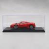 1:87 Car Model Display Box Transparent Protective Case Acrylic Dust Hard Cover Storage Holder