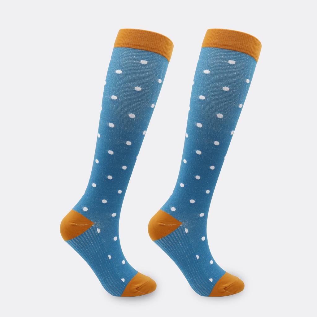 33 Styles: Sports Compression Long Socks - Elastic & Colored