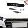 Światło Odznaki Emblematu LED na Przednią Kratkę Samochodową dla Model 3 Y S X Roadster P75D P85D P90D P100D Akcesoria Zewnętrzne