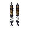 LCX Racing 1/10 RC Crawler 100mm 2pcs Shock Absorber Suspension Damper for TRX4 TRX6 SCX10 II III PRO UTB10 Gen8 Gen9 Upgrades