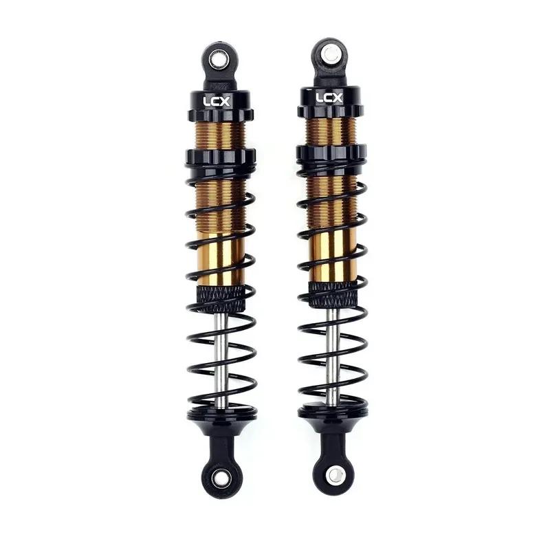 LCX Racing 1/10 RC Crawler 100mm 2pcs Shock Absorber Suspension Damper for TRX4 TRX6 SCX10 II III PRO UTB10 Gen8 Gen9 Upgrades