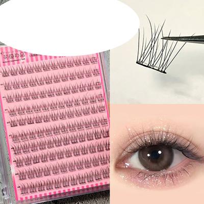 Natural Look Glue-Free Realistic False Eyelashes Segmented Eyelashes  DIY Eyelash Extension