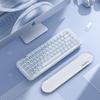 Mofii Wireless Tri-Mode Crystal Transparent Keyboard -  Gaming Keyboard with RGB Backlight