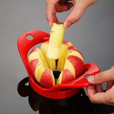 Coupe-pomme en acier inoxydable, séparateur de fruits et de poires, trancheur, vide-pomme, outils de cuisson pour légumes, hachoir, gadgets de cuisine, accessoires