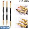 French Stripe Nail Art Line Brush Set 3 Piece Professional Nail Painting Brush Set Beauty Salon Tools