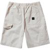 Timberland SS24 Solid Color Outdoor Casual Loose Cargo Shorts Men Shorts White A5TM7-CR3