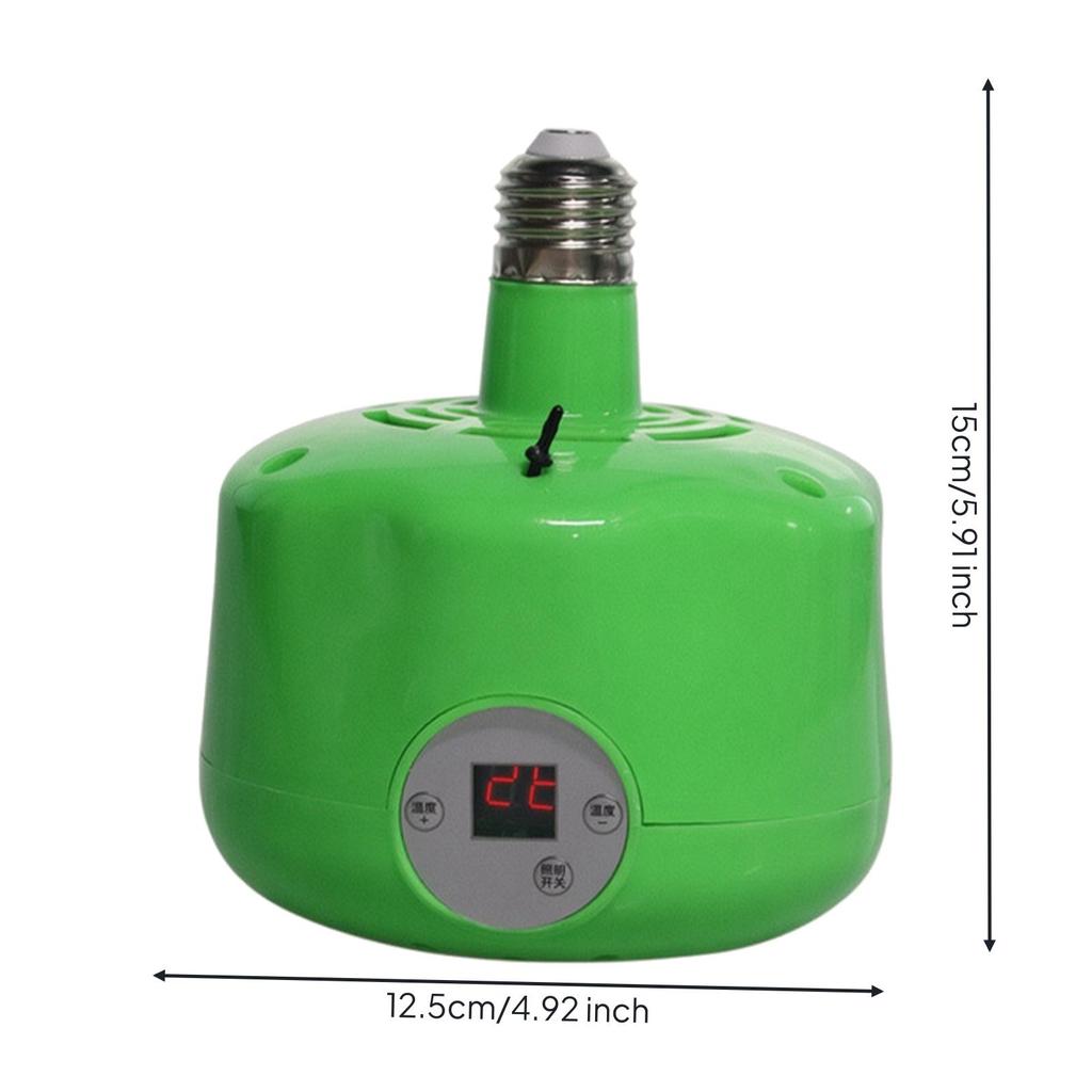 Animal-Heating Lamp with Vented Housing Easy to Install Enclosure Heat