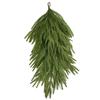 Christmas Wall Hanging Realistic Soft Touch Norfolk Pine Needle Upside Down Tree Vine Greenery Festive Holiday Decor Accessory