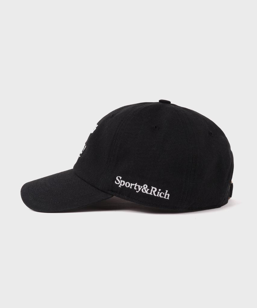 SPORTY&RICH Health Is Wealth Cap - Faded Black R265Aoh008