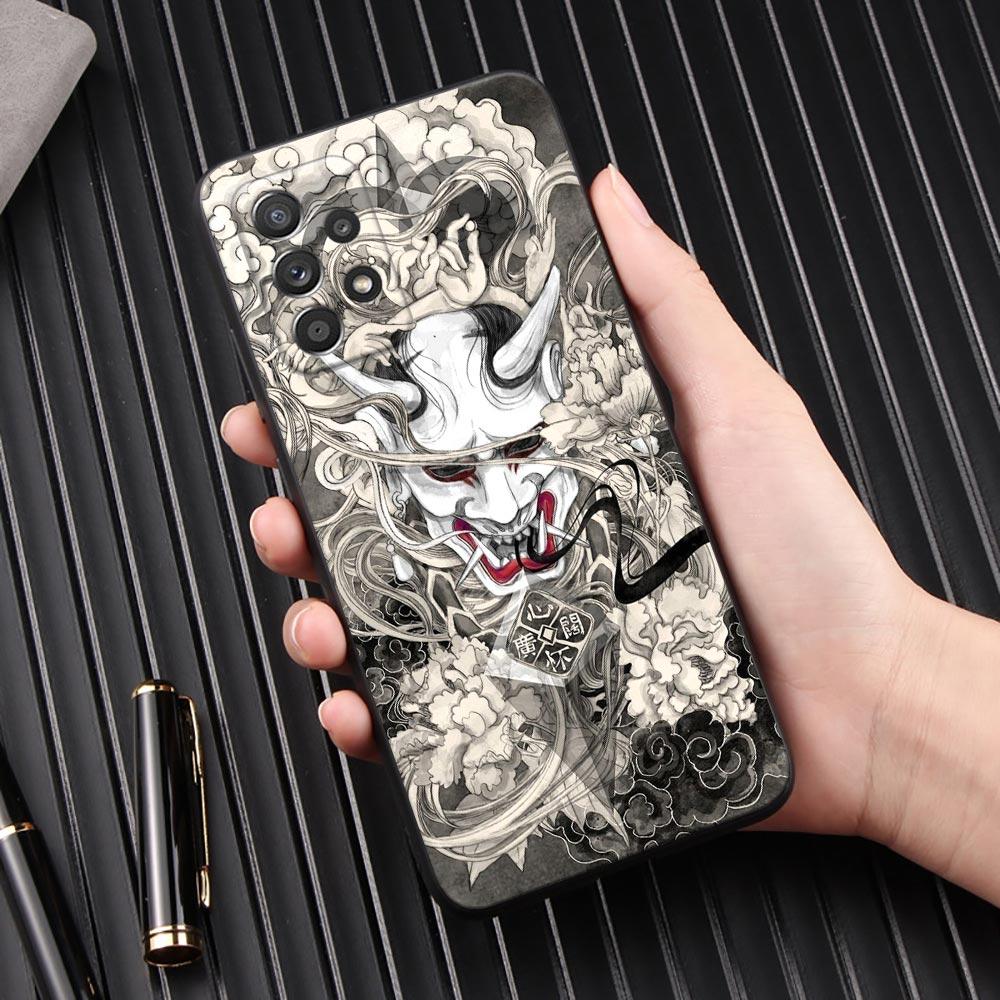 Japanese Art Samurai Ninja Phone Case For Samsung Galaxy A57 A56 A37 A55 A36 A26 A54 A52 A35 A34 A25 A17 A16 A07 A06 Soft Cover