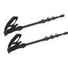 2pcs Hiking Poles Collapsible and Ultralight Aluminum Walking Sticks for Hiking Climbing Backpacking